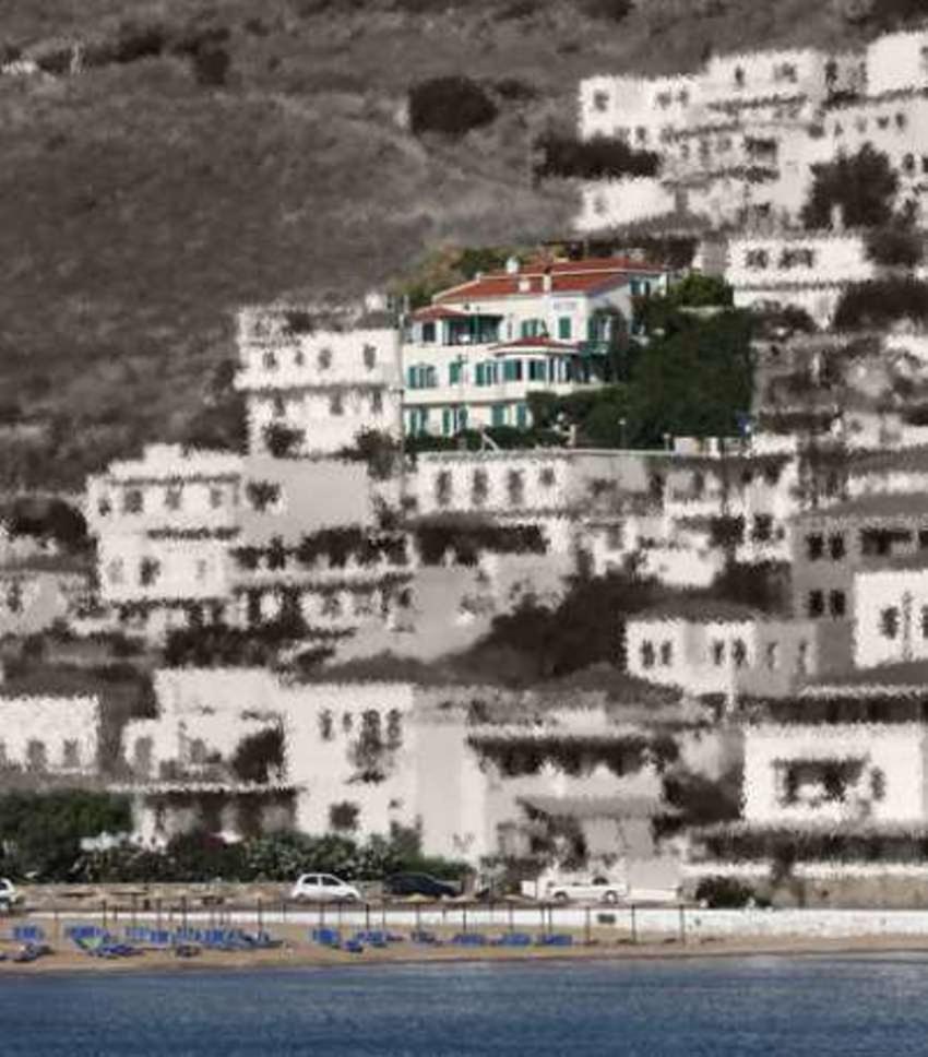 Meltemi Aparthotel Batsi  Bagian luar foto